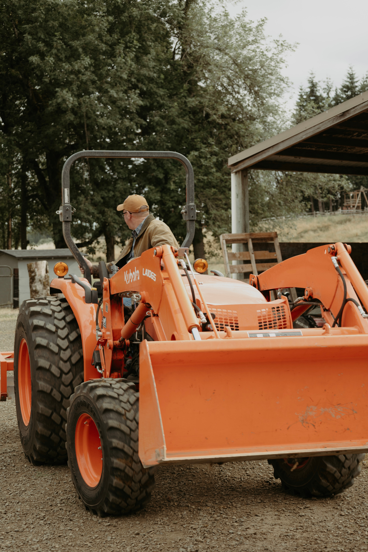 Gravel Spreading